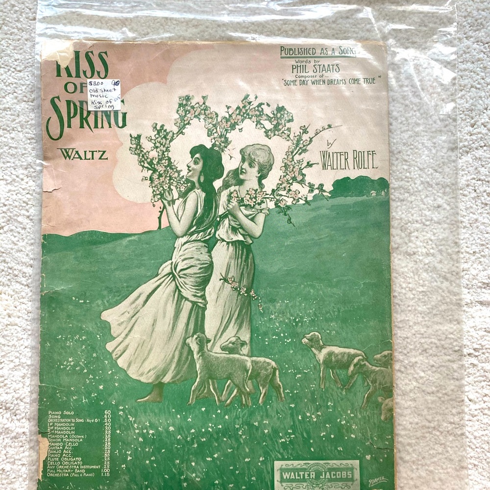 Old Sheet Music
